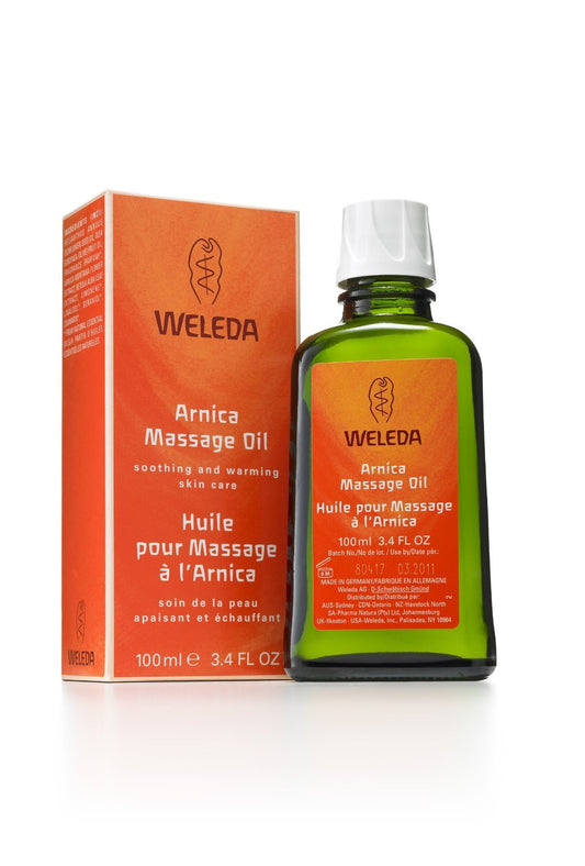 (6 PACK) - Weleda - Arnica Massage Oil | 100ml | 6 PACK BUNDLE
