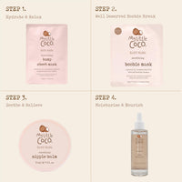 My Little Coco BABY MAMA Soothing Nipple Balm 30ml – Lanolin-Free, Organic Coconut Oil & Shea Butter for Hydration & Relief – Paediatrician Approved, Dermatologist Tested, Cruelty-Free
