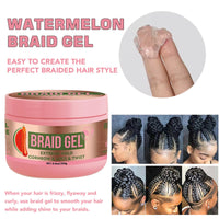 Fashion Base Braiding Gel Extra Hold 8.8 oz -Great For Braid Gel,Twist, Locs & Smooth Edges - Contains Rosemary Hair Growth Oil for Frizz Control, High Shine, Edge Control