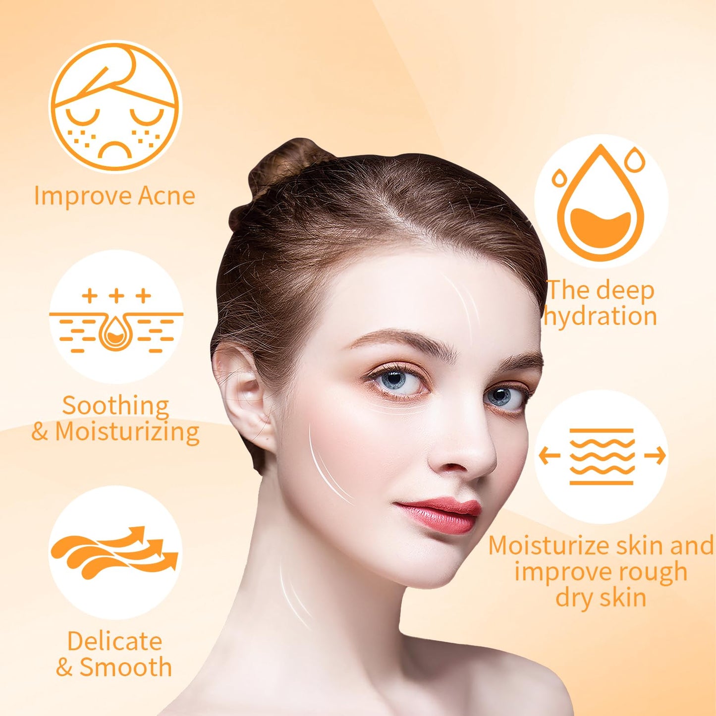 Lustwieta Turmeric Face Cream - Face Moisturiser Cream - Anti Aging & Wrinkle & Dark Spot Remove Face Cream - Skin Brightening Cream for Face Reduces Fine Lines&Skincare