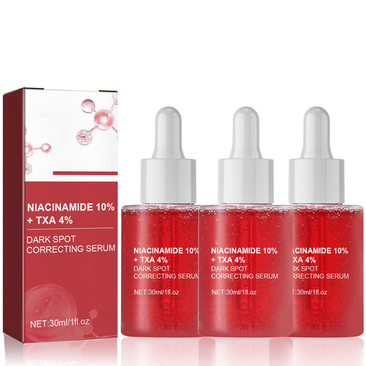 Bettinay 3 PCS Niacinamide 10% + Txa 4% Dark Spot Correcting Serum, Tranexamic Acid Serum for Discoloration