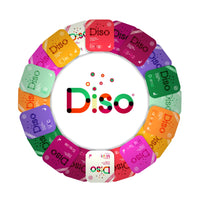 OQO Diso Vitamin B12 (1500mcg) Energy Supplement, Tin of 30 Oral Dissolvable Strips, Fast Absorption, Help Reduce Fatigue & Tiredness, Vegan, Sugar-Free - Orange Mint Flavour