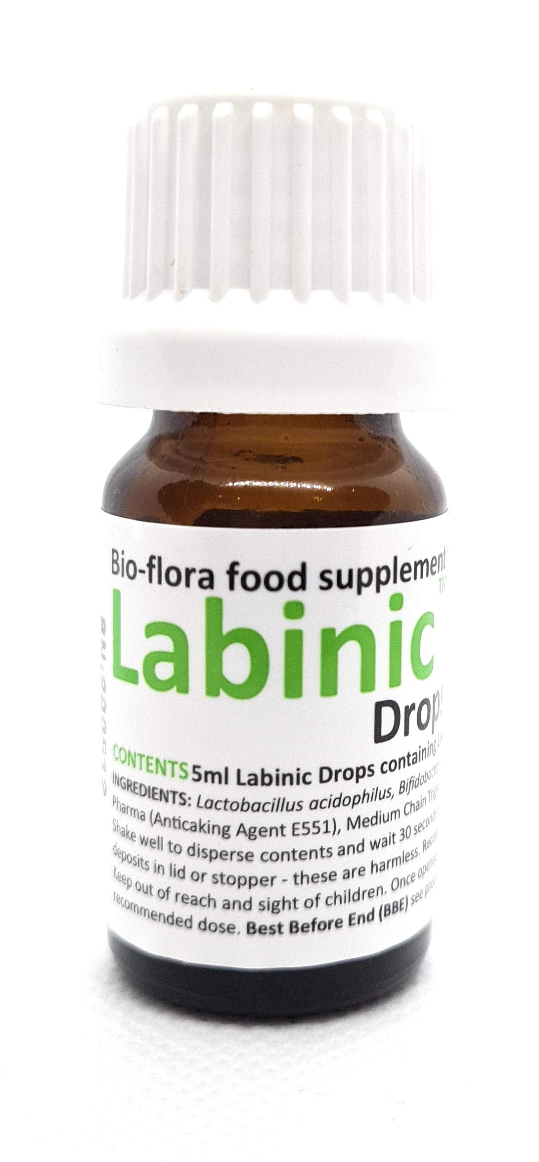 Labinic Probiotic Drops | Same Quality as used in NHS | Triple Strain | 2 billion/day Lactobacillus & Bifidobacteria | For Babies & Infants from birth | under £1/day |