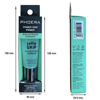Noble Gifts Power Grip Primer, Sticky Gel Based & Hydrating Face Primer for Smoothing Skin & Gripping Makeup, Moisturises and Primes, Brightens and Evens Skin Tone, Clear for all Skin Tones, 24ml (Green, 24ml)