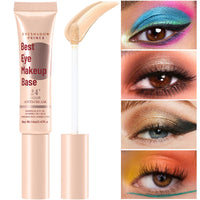 HAORQEE Under Eye Brightener, Eye Concealer for Dark Circles, Colour Corrector Eye Cream, Hydrating Eye Primer, Waterproof Full Coverage Long Lasting Eyeshadow Base Concealer