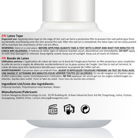 AIMEILI Liquid Latex Peel Off Tape Cuticle Guard Polish Barrier Skin Protector for Nail Art White Odorless 15 ML