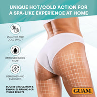 Guam GUAM FangoGel Anti Cellulite Cream for Legs with Hot-Cold Action - 200ml No-Rinse Lipo Active Mud Gel for Skin Firming, Slimming Care, Water Retention and Smoother-Looking Sculpted Legs