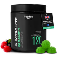 Fraction One Electrolyte Gummies – 120 Gummies – Enhanced with Potassium, Chloride, Calcium, Magnesium, Sodium and Manganese – Supports Energy and Hydration – 60 Days Supply
