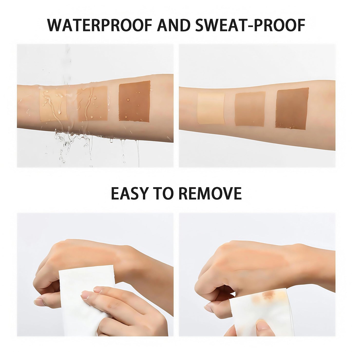 Coloroom Body Makeup – Leg Makeup Full Coverage Waterproof No Transfer, Body Concealer for Mature Skin, Smooth Tone Long Lasting