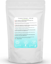 ETC Cosmetic`s Cetearyl alcohol - 100 gr | Use as ingredient in Conditioners, Cream shampoos, skin care, body care, hair conditioning, sun care