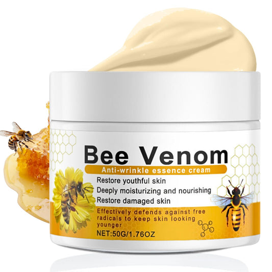 IZBEAUVO Bee Venom Anti Wrinkle Face Cream, Bee Venom Cream, Face Cream For Mature Skin, Wrinkle Removal & Moisturizing, Instant Face Lift Cream For All Skin Types, Skin TighteningCream For Face Fine Line
