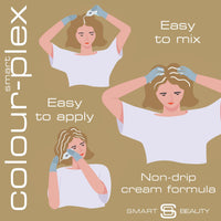 Platinum Blonde Hair Dye with added Plex Hair Care Conditioner, Permanent Hair Colour with Natural Platinum Hair Toner for Blond Hair, Vegan Hair Dye, Cruelty-Free - Smart Beauty (Pack of 2)