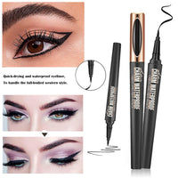 FresFresi Waterproof Magic Eyeliner - Black, Long-Lasting, Sweat & Smudge-proof, Super Slim Gel Pen, Professional Eye Makeup Tool