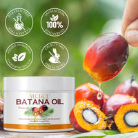 Tioueo Batana Oil for Hair 120g- 100% Pure and Natural, Promotes Hair Growth, Strengthens and Nourishes, Adds Shine, Repairs Damage