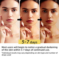 Siyinzu Sunless Tanning Drops,Tanning Drops Drink,Tanning Dro-ps,Gradual Nourishing Face Tan Drop,Shine Brown Tan-ning Accelerator,Enhancing Natural Skin Tone without the Sun Damage,Oral Tann-ing D-rops