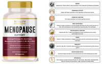 Totality Supplement | 1 Month Supply of 60 Capsules | Totality Menopause Supplement | Support During Perimenopause and Menopause | Multi-Nutrient Support with Evening Primrose & Red Clover | Vegan