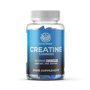 AT Merchandise Creatine Gummies 5000mg (5G) for Men & Women - 90 Chewable Creatine Monohydrate Gummies Strawberry Flavoured | Pre Workout Gym Supplement| Muscle Boost| 3 Per Day - Vegan & Halal (1X)
