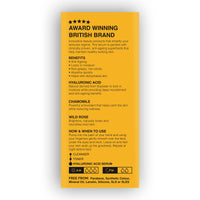 BEAUTYPRO HYALURONIC ACID Daily Hydrating Antioxidant Serum 30ml | 100% Plant Based Skincare Serum | Hydrating, Anti-Inflammatory, & Energising | Soybean & Chamomile |