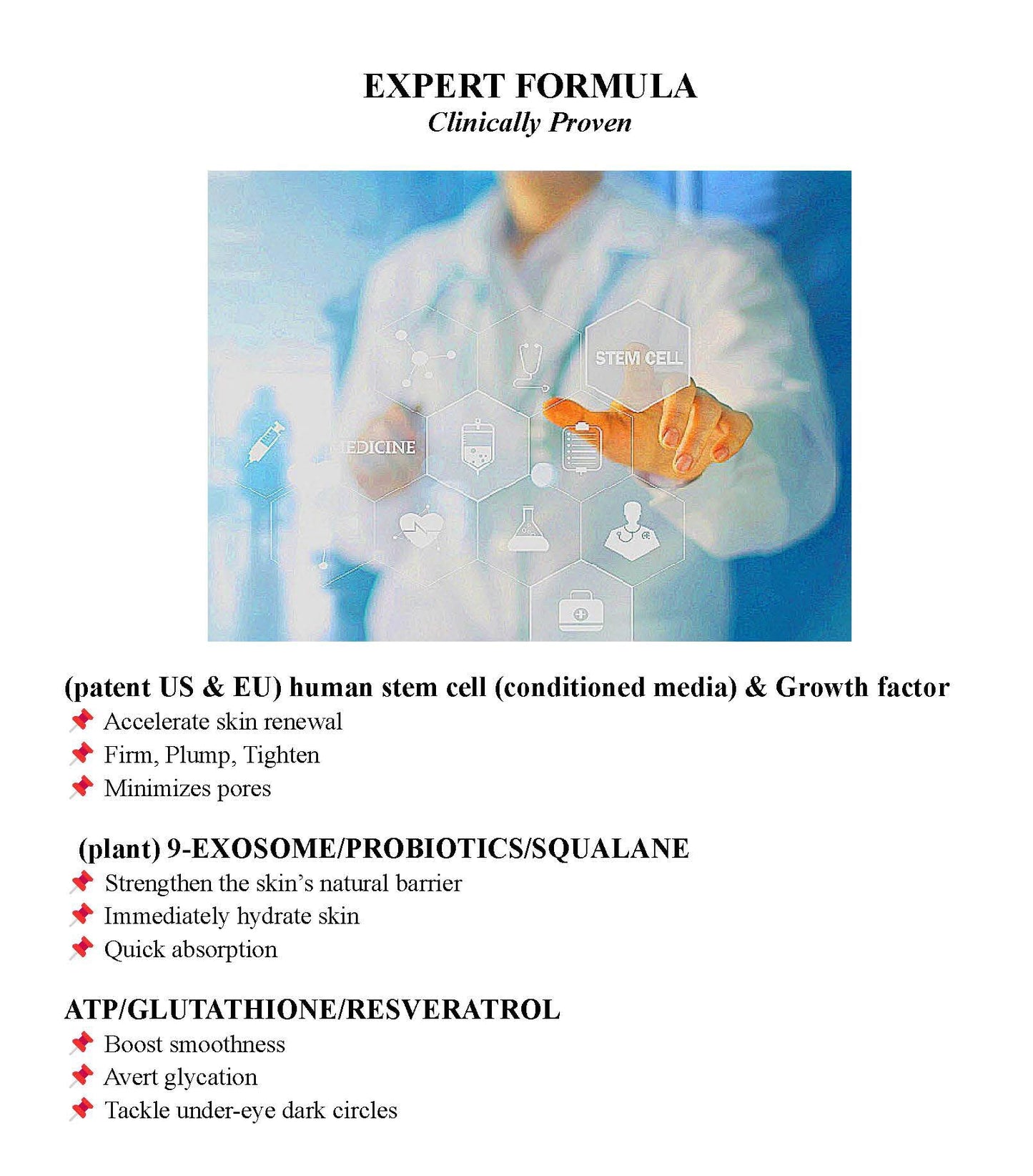 [WHITESILK ㅡmedical grade] Skin Repairing and hydra-vital Rejuvenation Ampoule Serum―([Stem cell + ATP + nano-Hyaluronic + (plant) 9-Exosome) Formula (10ml x 2vials)