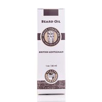 Beard Oil British Gentleman 100% Natural & Organic by Sweyn Forkbeard - A Beard Softener and Deep Conditioner For Men