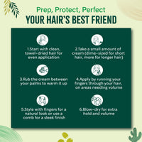 Vatika Naturals Hair Cream - Anti-Breakage (210ml, Cactus) | Strengthening Formula with Olive, Cactus & Ghergir for Strong, Stylish Hair