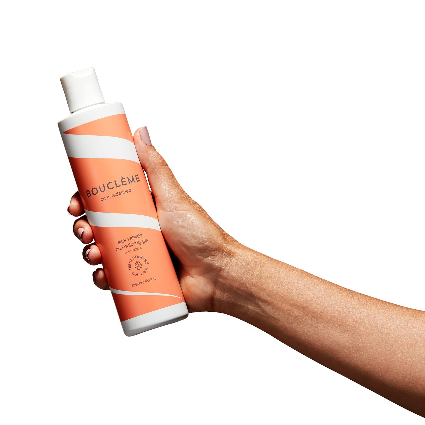 Boucléme Bouclème Seal + Shield Curl Defining Gel - Strong Hold Gel to Protect Against Humidity - 95.69% Naturally Derived Ingredients and Vegan - 300ml, clear