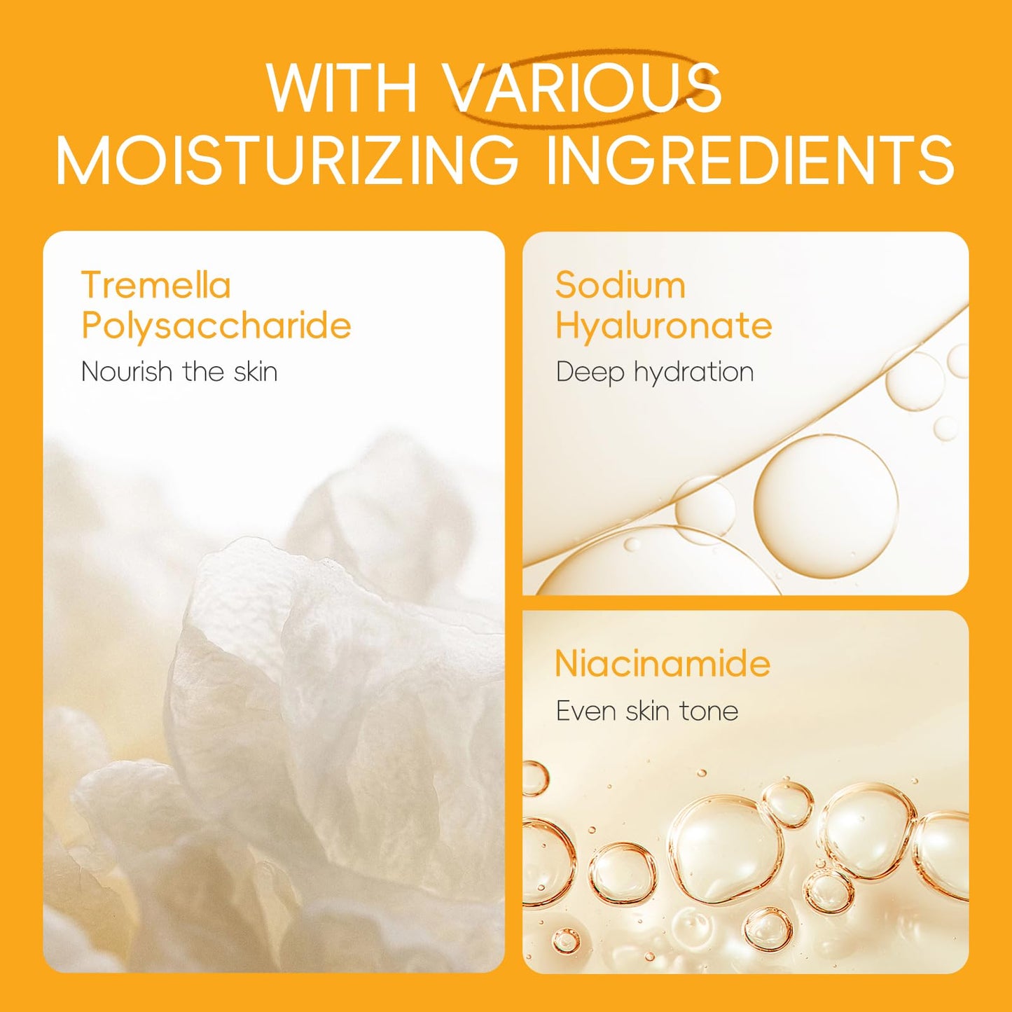 LAIKOU Skincare Set, Vitamin C Serum for Face Kit, Cleanser, Toner, Face Serum, Eye Cream, Essence Cream & Sunscreen, Anti Aging Radiance Gift Set for Women Teenage Girls Christmas Gifts, 6PCS