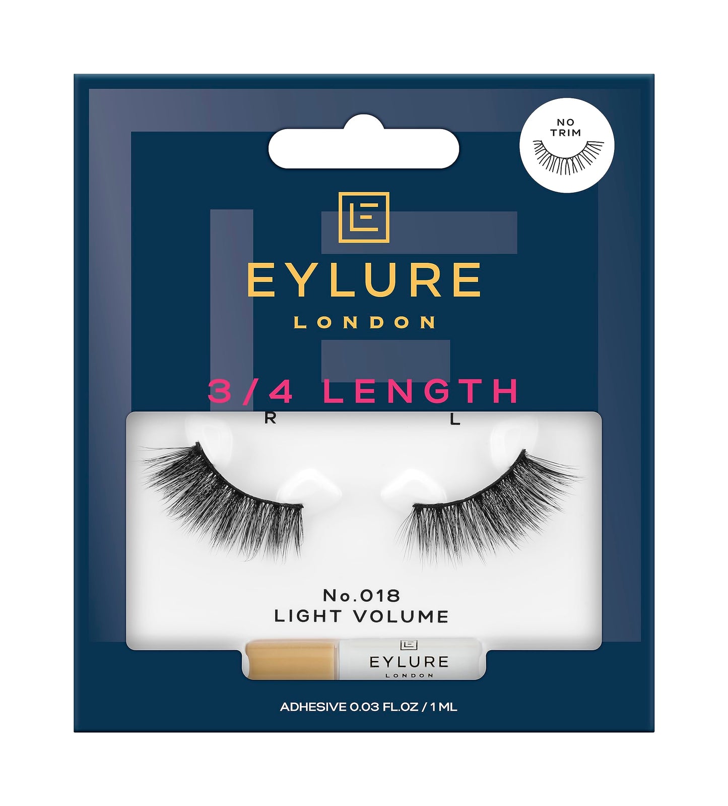 Eylure 3/4 Line Ext - No 018