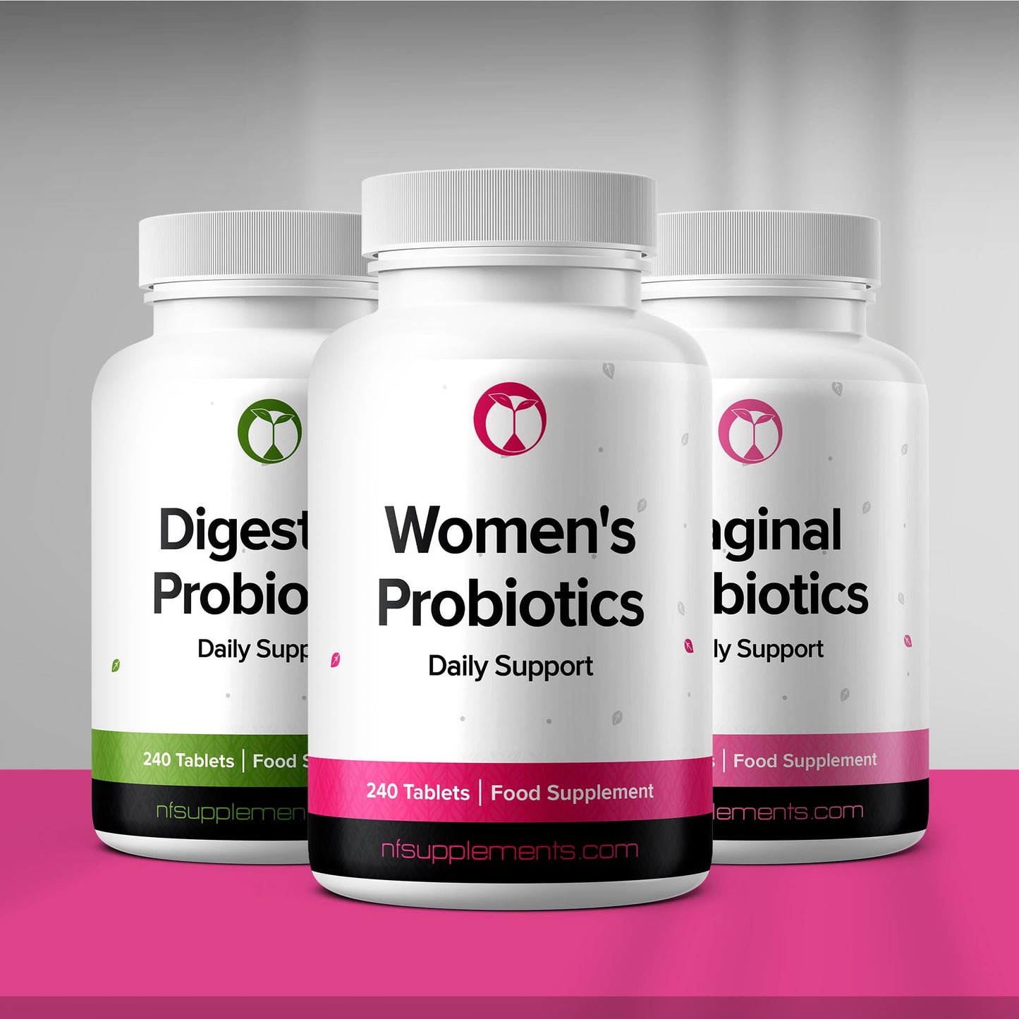 Natural Foundation Probiotics for Women 240 Tablets Supports Immune System, Digestive & Vaginal Health Made in The UK 3 Billion CFU Probiotic Supplement for Women (240, Women's Probiotics)