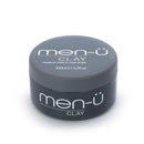 men-ü men-u hair CLAY 100ml, mens hair products – Great for matt, choppy and dishevelled styles. SIGNATURE WATERMELON FRAGRANCE - Mens hair wax w/medium hold & matt finish. Single walled 100ml styling puck