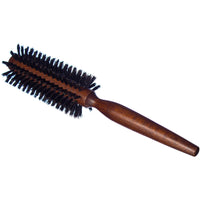 l'artisan BROSSIER L'Artisan Brossier - Round Hairbrush Natural Bristle in Beech Wood 10 Rows – Handmade in France