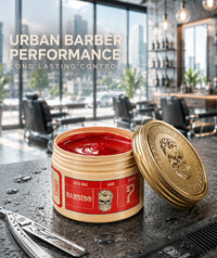 Bandido Hair Styling Aqua Wax No.7 Red 125 ml | Shine Look | Strong Hold | Hair Wax Men