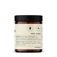 Erbology Organic Ashwagandha Powder 90g - 45 Servings - Sleep Aid - Rich in Withanolides - Sustainably Sourced Straight from Farm in India - Small Batch - Vegan - GMO-Free - Recyclable Glass Jar