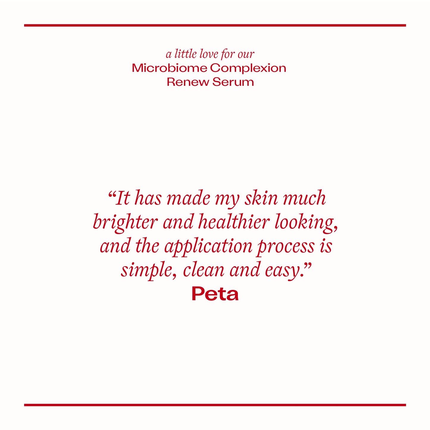 Trilogy Microbiome Complexion Renew Serum, 30 mL - For All Skin Types - Postbiotic Technology - Build Resilience, Balance & Vibrancy