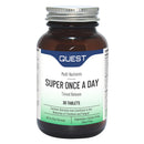 Quest Super Once A Day Multivitamin & Minerals 30x Tablets. 17 Vitamins & 12 Minerals with Vitamin A, B, C, D, Iron & Zinc for Men & Women. for Optimal Health, Reduces Fatigue & Immunity. (1 Pack)