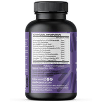 Max Botanics Max Adaptogen 10 Balance, Fatigue, Energy Boost & Stress Support 10-Herb Adaptogen High Strength Mushroom Blend with Ashwagandha, Rhodiola & Ginseng Natural Vegan UK Made (120 Capsules)