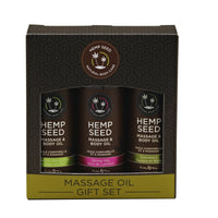 Earthly Body Massage Oil Gift Set Box