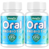 Joiavvy Oral Probiotics 11 Billion CFU, 7-in-1 Dental Probiotic with BLIS K12 & M18, Fast-Dissolving Lozenges for Fresh Breath & Healthy Gums, Sugar-Free, Natural Mint Flavor (60 Count (Pack of 2))
