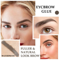 FPNNZ Eyebrow Gel, Brow Gel with Waterproof Formula Long-Wear, Volumizing, Buildable, Creamy Gel Formula for Brow Colour and Structure Non-Sticky, Smudge-Proof Instant Brow Styler (02#Cool Blonde)