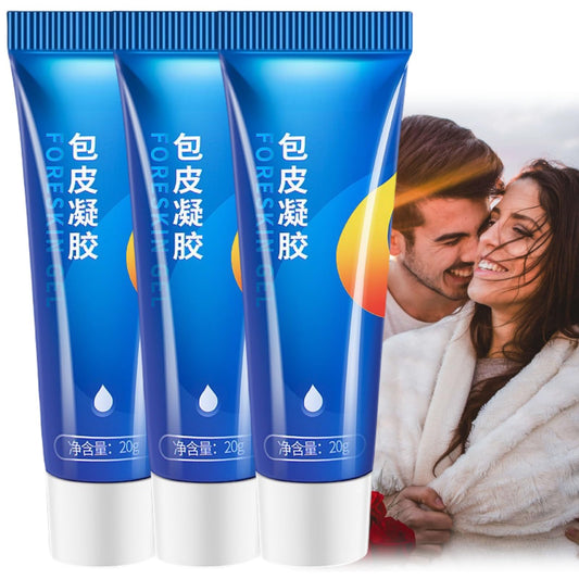 Siyinzu 3PCS Redundant Pre-Puce Corrector Gel,Correction Gel for Excessive Fore-Skin,Phi-Mosis Fore-Skin Correction G-el,Moisturizing Phi-Mosis Cream for Adults,Effective Relief Men's Cream for Phim-osis