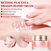 Ruojiar Dragons Blood Easy Cream,Retinol Serum for Face,Dragons Blood Face Cream,Retinol Placenta Dragon Blood Cream,Dragon Blood Serum Face Moisturizer,Anti Aging Face Cream,Face Serum for Women,Skin Serum
