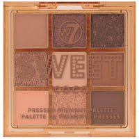 W7 Pressed Pigment Oogschaduw Palette - Sweet Coco