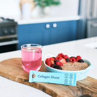 Rejuvenated Limited Rejuvenated Collagen Shots - Hydrolysed 10,000 mg Marine Collagen Drink with Antioxidants, Vitamins & Hyaluronic Acid (24 Sachets)