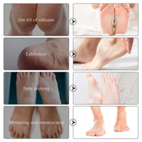 ALIVER 3 Pairs Foot Peel Mask, Foot Moisturizing Mask, Natural Lavender Exfoliating Foot Mask, Foot Skin Repair Socks for Dry, Aging, Cracked Heels Intense Skin Nutrition Foot Cream Mask