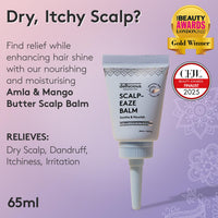 Delhicious Scalp-Eaze Dry Itchy Scalp Balm, 65ml