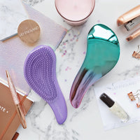 Detangle Hair Brush for Curly Hair, Straight, Dry & Wet Hair - Detangling Hair Brush for Thick Hair & Fine - Curly Hair Brush for Kids, Women, & Toddlers - Vegan Detangler Hair Brush by Lily England
