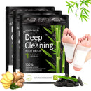 GWAWG 30PCS Detox Foot Patches,Deep Cleansing Detox Foot Pads to Remove Body Toxins with Bamboos and Ginger Powder for Stress Relief, Deep Sleep and Enhance Blood Sleep Aid