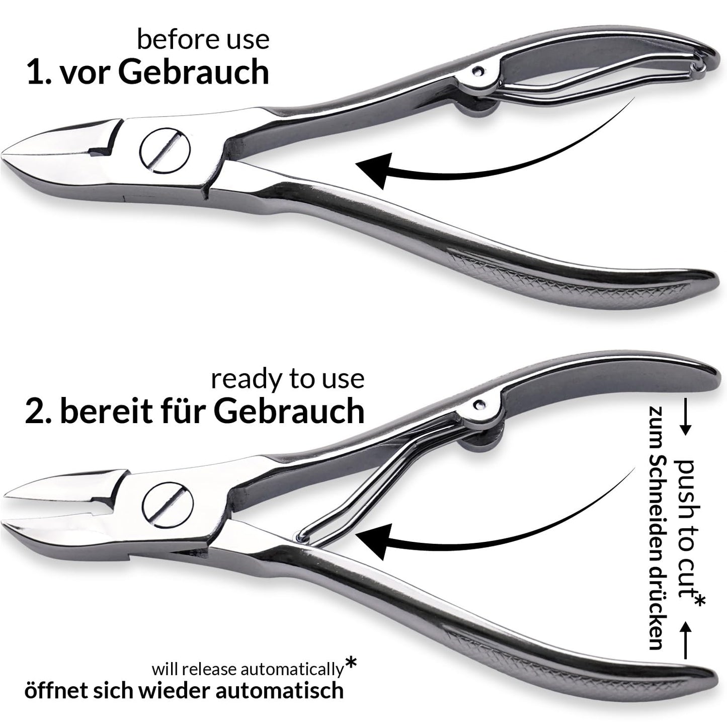 marQus Solingen Manicure Set for Women & Men - 7-Piece Pedicure Kit Made in Germany with Nail Nippers - Elegant and Handy Fashion Leather Case - Ideal as a Gift, for Travelling or Home Use, Carbon