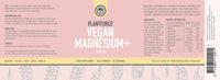 Plantforce Vegan Magnesium+ Lemon 160G Powder - 45 Servings