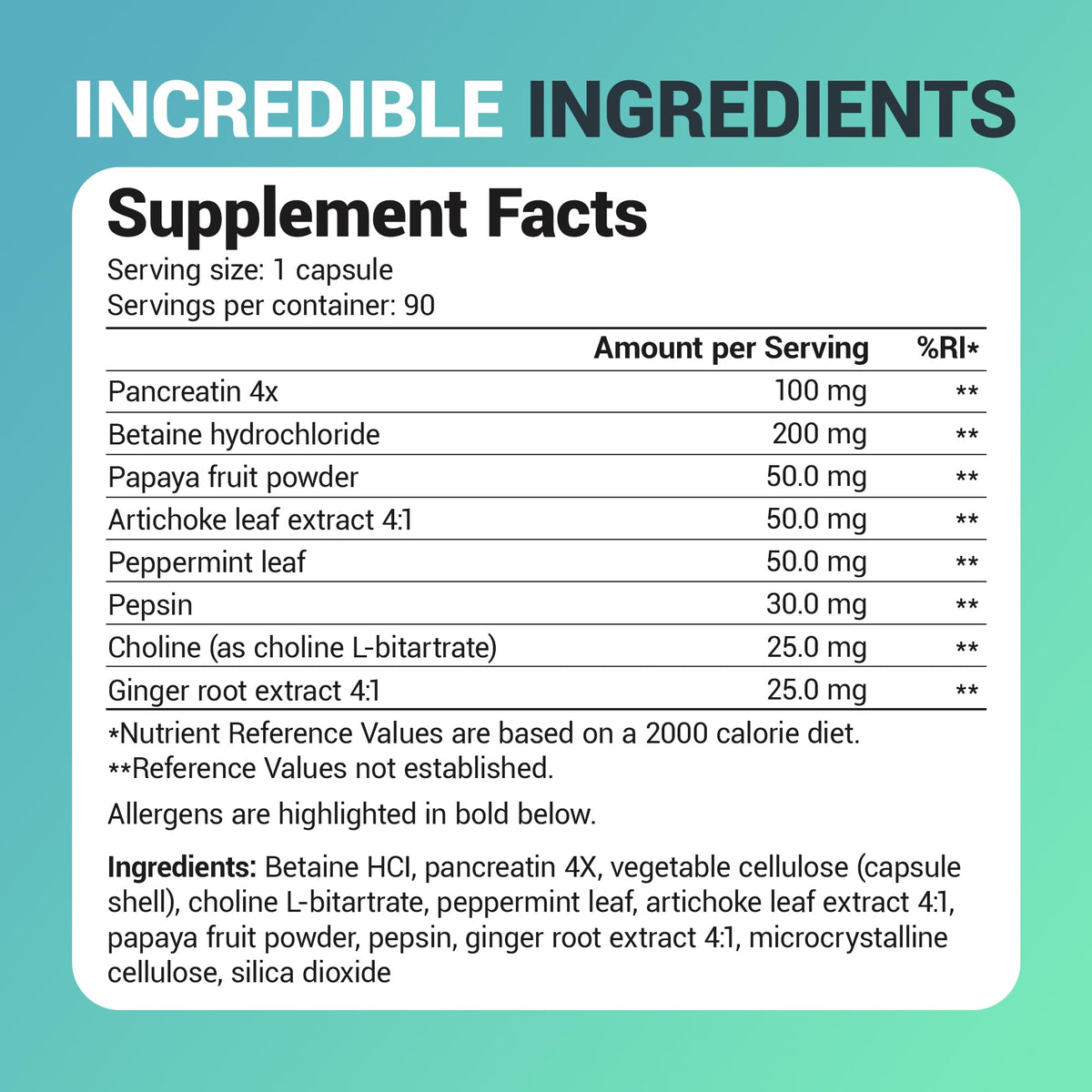 Dr. Berg Nutritionals Dr. Berg's Gallbladder Formula Extra Strength - Promotes Digestive Comfort & Improved Absorption of Nutrients & More Satisfied After Meals - 90 Capsules